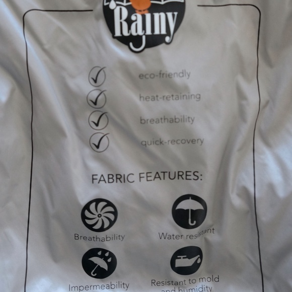 Save the Duck - Silver Raincoat - Picture 5 of 8